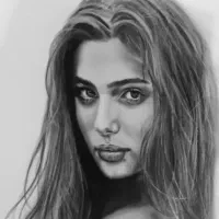سفارش طراحی چهره سیاه قلم حرفه ای