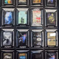 فندک طرح Zippo بنزینی ژله ای