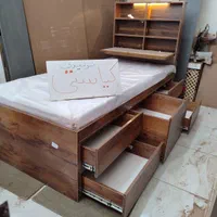 تخت یک نفره.سرویس خواب . تخت یک نیم نفره سنبل|تخت و سرویس خواب|مشهد, گلبرگ شمالی|دیوار