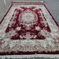 دو عدد فرش ۱۲ متری ۷ رنگ مشهد تراکم بالا (۱۰۰۰)