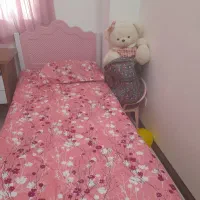 تخت فلز چوب یک نفره ۹۰ در ۲۰۰ کم کار