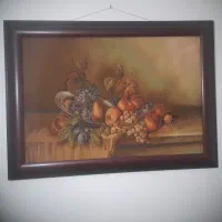 تابلو نقاشی  جنس پارچه