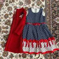 پیراهن دخترانه مناسب شب یلدا|کفش و لباس بچه|نیشابور, شهرک پردیس|دیوار