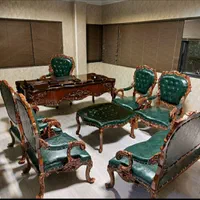 میز مدیریت 05 صندلی جک/ نیم ست مبل اداری/ کتابخانه|دفتر کار|کرمانشاه, |دیوار