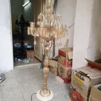 کنار سالنی (آباژور) ۷ شعله عسلی پرکار|چراغ خواب و آباژور|تهران, صفاییه (چشمه علی)|دیوار