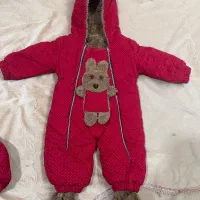 ۲ عدد کاپشن سرهمی و کلاه و شال گردن