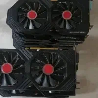 12 عدد کارت گرافیک RX580 برند XFX