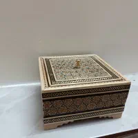 جعبه ی تمام خاتم پُلی استر شده