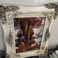 گلیم پله رومیزی تابلو پرده زیر انداز زیلو|گلیم، جاجیم، گبه|قم, ولیعصر|دیوار