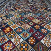 گلیم|گلیم، جاجیم، گبه|آبیک, |دیوار