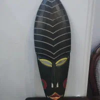 دکوری  دیواری صورتک چوبی