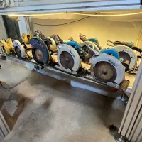 اره دیسکی بشقابی راسته بر گرد بر سنگ و سرامیک بر