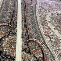 دو تخته فرش در حد نو ۹متری