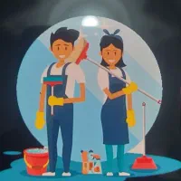 کارگر نظافت چی آقا و خانم