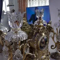 آیینه و شمعدان|بوفه، ویترین، کنسول|اسلامشهر, شهرک محمدیه|دیوار