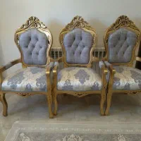 مبل سلطنتی 9 نفره|مبلمان خانگی و میز عسلی|بیرجند, |دیوار