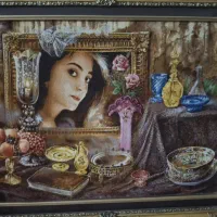تابلو فرش تصویر تبریز|تابلو فرش|تهران, هروی|دیوار
