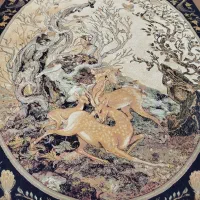 فرش|فرش|اراک, |دیوار