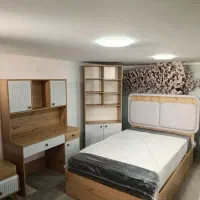 تخت خواب ۱۲۰/ یکو نیم نفره/ کد۶۲|تخت و سرویس خواب|قشم, |دیوار