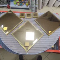 آینه دکوری مدل سه عددی|آینه|کرج, حسین‌آباد|دیوار