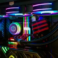 سیستم گیمینگ فول RGB|رایانه رومیزی|همدان, |دیوار