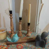 دکوری و شمع و جای عود