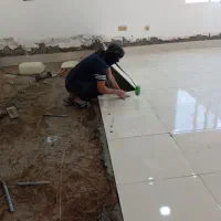 کاشی کار،سرامیک کار،سنگ کف حیاط،نمای رومی