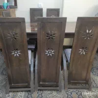 میز و صندلی ناهارخوری ۶ نفره|میز و صندلی غذاخوری|تهران, شمس‌آباد|دیوار