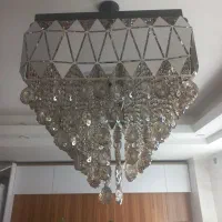 لوستر تمام کریستالی|لوستر و چراغ آویز|تهران, هفت چنار|دیوار
