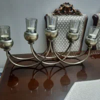شمعدان فلز پنج شعله