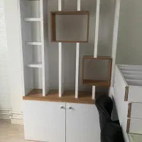 شلف کتابخانه مدرن|کتابخانه، شلف، قفسه‌های دیواری|رشت, دیلمان|دیوار