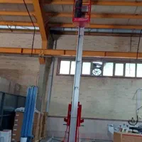 بالابر ساختمانی کارگاهی متحرک هیدرولیک 8 تا 20 متر