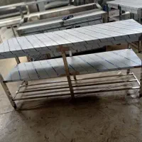 میزکار تمام استیل/بردینگ / سوخاری / ترولی آبچکان|کافی‌شاپ و رستوران|تهران, بهار|دیوار
