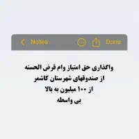 واگذاری حق امتیاز وام قرض الحسنه با سود ۲ درصد|خدمات مالی، حسابداری، بیمه|کاشمر, |دیوار