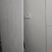 درب ضد آب حموم و دستشویی نو هنوز نصب نشد