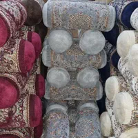 ست ۵ تیکه شاه نشین دست دوز|رختخواب، بالش، پتو|ساری, |دیوار