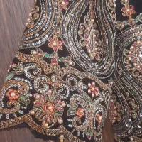 مانتو مخمل ،سوزن دوزی.|لباس|شیراز, جوادیه|دیوار