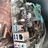 مادربرد Asus b250 CPU G4550|قطعات و لوازم جانبی رایانه|قم, بیست متری ولیعصر|دیوار