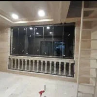شیشه تاشو بالکنی آلاچیق