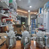 کتری قوری 6لیتر K&T استیل شیردار قوری چینی ارسال|سماور، چایساز، قهوهساز|مشهد, طلاب|دیوار