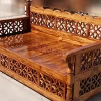 تخت سنتی|مبلمان خانگی و میز عسلی|شیراز, گچی|دیوار
