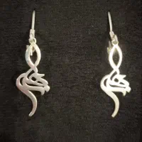 گوشواره نقره اسم زهرا