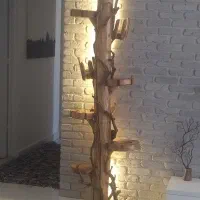 درخت بار تنه چوب تزیینی|صنایع دستی و سایر لوازم تزئینی|هشتگرد, فاز ۳ مهستان|دیوار