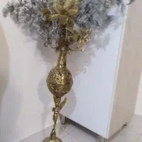 گلدان بزرگ برنز|گل مصنوعی|خوی, |دیوار