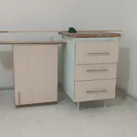 کابینت فلزی با درب ام دی اف