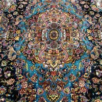جفت۶متری نقشه سالاری۲ متن رج۳۵ کف حاشیه ابریشم|فرش|تبریز, |دیوار