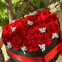 گل روبانی باکس دسته گل دسته گل پول سفارشی|گل مصنوعی|پیشوا, |دیوار