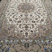 جفت ۶ متری کرک مرینوس و ابریشم ریزبافت ۱۴۰ رج
