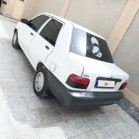 پراید سفید مدل ۹۹ بدون رنگ