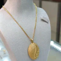 زنجیر میرو و پلاک فیوژن بی اجرت|جواهرات|ایلام, |دیوار